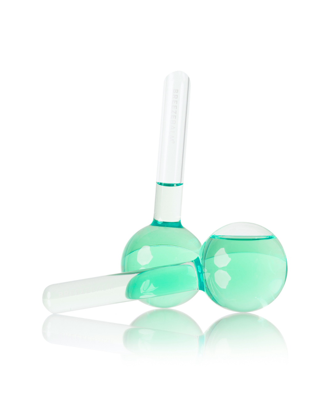 Lift and De-Puff Facial Ice Globes - Green